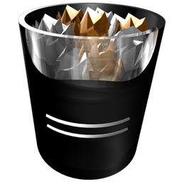 Recycle Bin (full) Icon 256x256 png